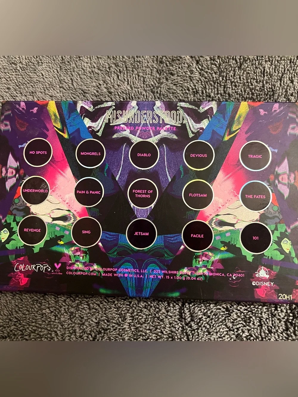 Colourpop Misunderstood Villians Eyeshadow
